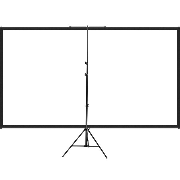 vevor tripod projector screen with stand 70 inch 16:9 4k hd projection screen stand wrinkle free height adjustable portable screen for projector indoor & outdoor for movie, home cinema, gaming, office vevor tripod projector screen with stand 70 inch 16:9 4k hd projection screen stand wrinkle free height adjustable portable screen for projector indoor & outdoor for movie, home cinema, gaming, office