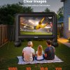 vevor 15 ft inflatable movie screen 16:9 600d movie projector with portable bag