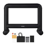 vevor 15 ft inflatable movie screen 16:9 600d movie projector with portable bag