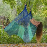 mayan legacy extra large outdoor cotton mexican hammock chair in caribe colour mayan legacy extra large outdoor cotton mexican hammock chair in caribe colour