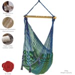 mayan legacy extra large outdoor cotton mexican hammock chair in caribe colour mayan legacy extra large outdoor cotton mexican hammock chair in caribe colour