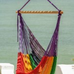 mayan legacy extra large outdoor cotton mexican hammock chair in rainbow colour mayan legacy extra large outdoor cotton mexican hammock chair in rainbow colour
