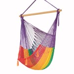 mayan legacy extra large outdoor cotton mexican hammock chair in rainbow colour mayan legacy extra large outdoor cotton mexican hammock chair in rainbow colour