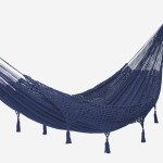 outdoor undercover cotton mayan legacy hammock with hand crocheted tassels king size blue outdoor undercover cotton mayan legacy hammock with hand crocheted tassels king size blue