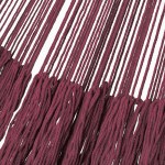 outdoor undercover cotton mayan legacy hammock with hand crocheted tassels king size maroon outdoor undercover cotton mayan legacy hammock with hand crocheted tassels king size maroon