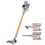 devanti 300w stick vacuum cleaner cordless self standing golden devanti 300w stick vacuum cleaner cordless self standing golden