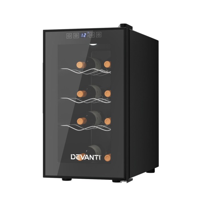 devanti wine fridge cooler 8 bottles devanti wine fridge cooler 8 bottles