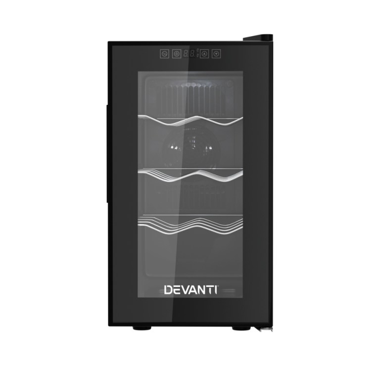 devanti wine fridge cooler 8 bottles devanti wine fridge cooler 8 bottles