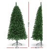 jingle jollys christmas tree 1.8m led corner xmas tree half 8 modes multi color
