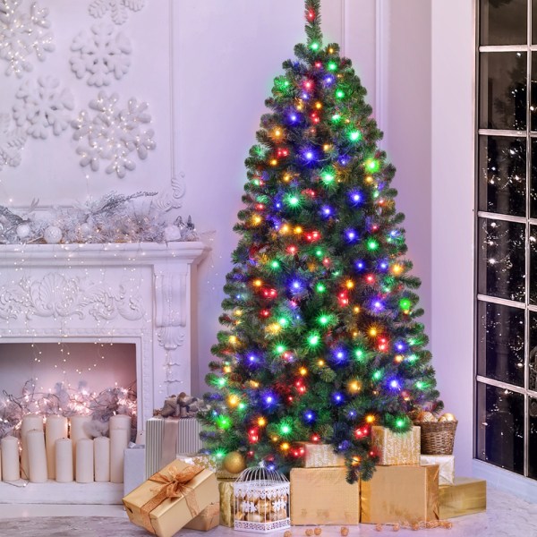 jingle jollys christmas tree 1.8m led corner xmas tree half 8 modes multi color jingle jollys christmas tree 1.8m led corner xmas tree half 8 modes multi color