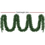 jingle jollys 20m christmas garland led lights party xmas decorations 1400 tips jingle jollys 20m christmas garland led lights party xmas decorations 1400 tips