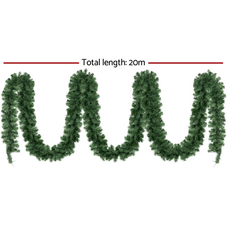 jingle jollys 20m christmas garland led lights party xmas decorations 1400 tips jingle jollys 20m christmas garland led lights party xmas decorations 1400 tips
