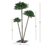jingle jollys christmas tree 3 in 1 led xmas palm tree party decor 1.2/1.5/1.8m