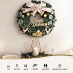 jingle jollys christmas wreath 60cm garland flowers baubles party decorations jingle jollys christmas wreath 60cm garland flowers baubles party decorations