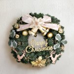 jingle jollys christmas wreath 60cm garland flowers baubles party decorations jingle jollys christmas wreath 60cm garland flowers baubles party decorations