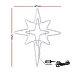 jingle jollys christmas lights 57cm bethlehem star 90 led xmas decorations motif