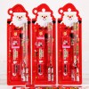 5 Piece Cartoon Christmas Stationery Set Children Writing Tools Girl Gift Office School Art Supplies Drawing Pencils 3