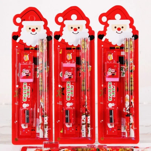 5 piece cartoon christmas stationery set children writing tools girl gift office school art supplies drawing pencils 5 Piece Cartoon Christmas Stationery Set Children Writing Tools Girl Gift Office School Art Supplies Drawing Pencils 3