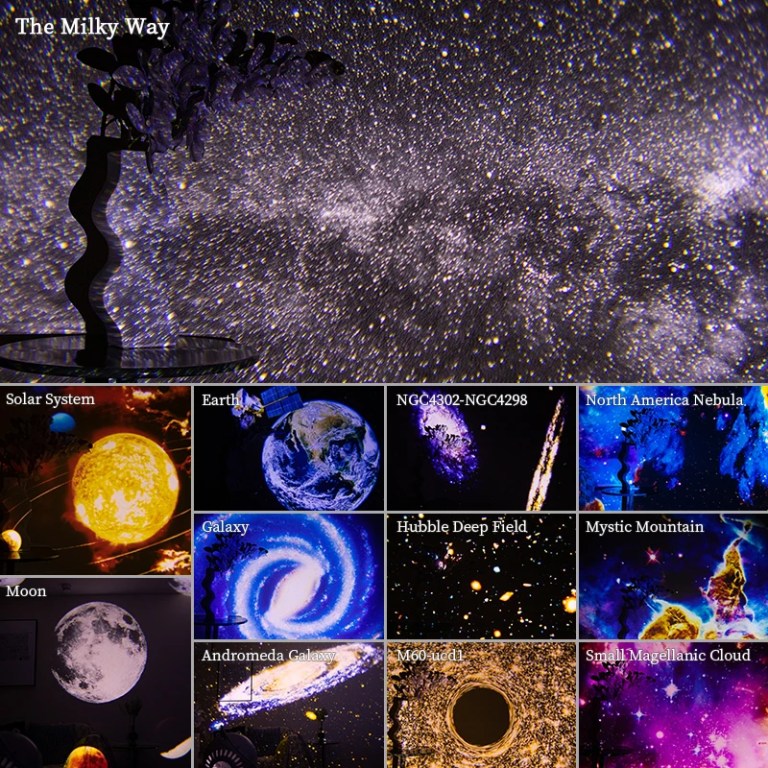 night light galaxy projector starry sky projector 360° rotate planetarium lamp for kids bedroom valentines day gift wedding deco Night Light Galaxy Projector Starry Sky Projector 360° Rotate Planetarium Lamp For Kids Bedroom Valentines Day Gift Wedding Deco 2