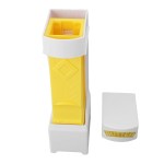 Stick Butter Cutter ABS One Click Butter Cheese Dispenser with Stainless Steel Blade for Making Breads Cakes Butter Cutting Tool 4