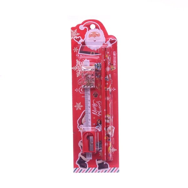 5 piece cartoon christmas stationery set children writing tools girl gift office school art supplies drawing pencils 5 Piece Cartoon Christmas Stationery Set Children Writing Tools Girl Gift Office School Art Supplies Drawing Pencils
