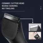 kemei groin area hair trimmer lawn mower ceramic blade waterproof wet dry clippers pubic armpit body hair ultimate hygiene razor Kemei Groin Area Hair Trimmer Lawn Mower Ceramic Blade Waterproof Wet Dry Clippers Pubic Armpit Body Hair Ultimate Hygiene Razor 4