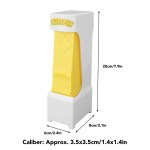 Stick Butter Cutter ABS One Click Butter Cheese Dispenser with Stainless Steel Blade for Making Breads Cakes Butter Cutting Tool 5