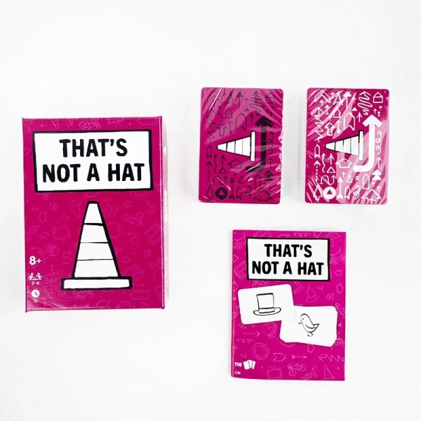 unique that’s not a hat happy party game set,top board game with basic extended card game, english tabletop game for 3 8 players Unique That’s Not a Hat Happy Party Game Set,Top Board Game with Basic Extended Card Game, English Tabletop Game for 3-8 Players 3