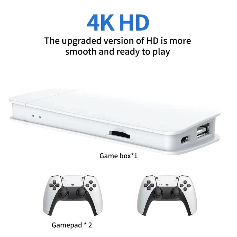M15 Game Stick Mini TV Handheld Game Classic 4K Retro Game Wireless Controllers HD Output Gaming Consola for PS1 Arcade 6