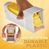 Handheld Butter Slicer Portable Butter Cutter Cheese Slicer One-Button Squeeze Dispenser Storage Box Slicer Knife Kitchen Tools 5