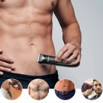 kemei groin area hair trimmer lawn mower ceramic blade waterproof wet dry clippers pubic armpit body hair ultimate hygiene razor Kemei Groin Area Hair Trimmer Lawn Mower Ceramic Blade Waterproof Wet Dry Clippers Pubic Armpit Body Hair Ultimate Hygiene Razor 6
