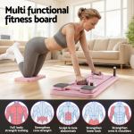 everfit pilates reformer abdominal exercise board push up set fitness pink everfit pilates reformer abdominal exercise board push up set fitness pink