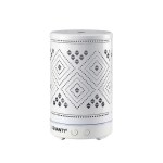 devanti ultrasonic aroma diffuser aromatherapy 100ml led lights iron humidifier forest devanti ultrasonic aroma diffuser aromatherapy 100ml led lights iron humidifier forest