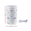 devanti ultrasonic aroma diffuser aromatherapy 100ml led lights iron humidifier forest