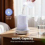 devanti ultrasonic aroma diffuser aromatherapy 100ml led lights iron humidifier forest devanti ultrasonic aroma diffuser aromatherapy 100ml led lights iron humidifier forest