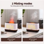 devanti aroma diffuser aromatherapy flame 200ml