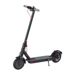 electric scooter 500w 25km/h folding portable riding for adults commuter black