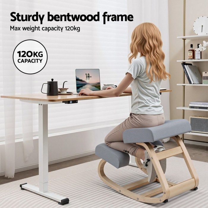 artiss kneeling chair ergonomic posture chair with memory foam balance stool for home office gaming 120kg weight capacity gray artiss kneeling chair ergonomic posture chair with memory foam balance stool for home office gaming 120kg weight capacity gray