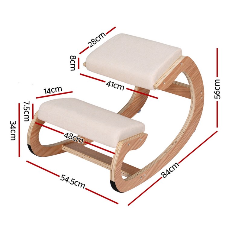 artiss kneeling chair ergonomic posture chair with memory foam balance stool for home office gaming 120kg weight capacity beige artiss kneeling chair ergonomic posture chair with memory foam balance stool for home office gaming 120kg weight capacity beige