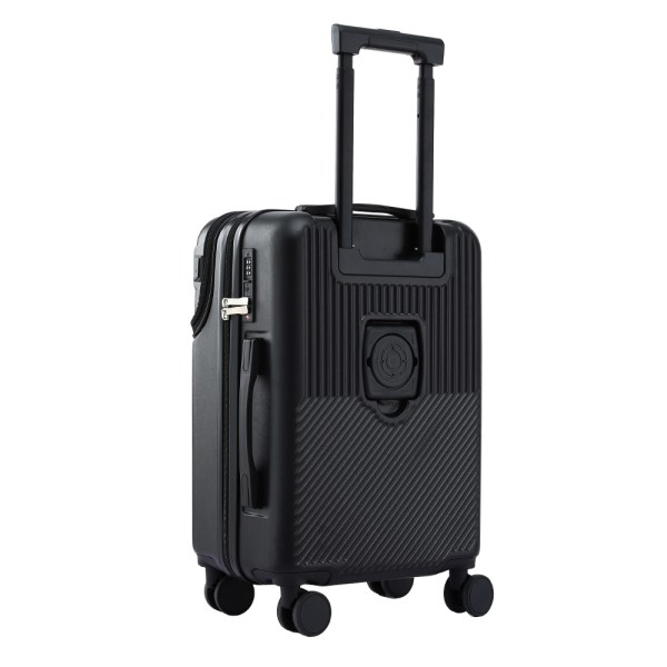 wanderlite 20 luggage suitcase front pocket travel carry on tsa black" wanderlite 20 luggage suitcase front pocket travel carry on tsa black"