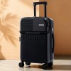 wanderlite 20 luggage suitcase front pocket travel carry on tsa black" wanderlite 20 luggage suitcase front pocket travel carry on tsa black"