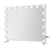 80x65cm embellir makeup mirror hollywood vanity with led light white frame 80x65cm embellir makeup mirror hollywood vanity with led light white frame