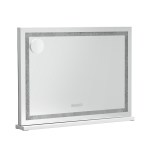embellir bluetooth makeup mirror 58x46cm hollywood vanity with led light crystal