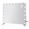 embellir bluetooth makeup mirror 80x65cm hollywood vanity with led light wall