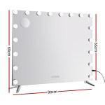 embellir bluetooth makeup mirror 80x65cm hollywood vanity with led light wall embellir bluetooth makeup mirror 80x65cm hollywood vanity with led light wall