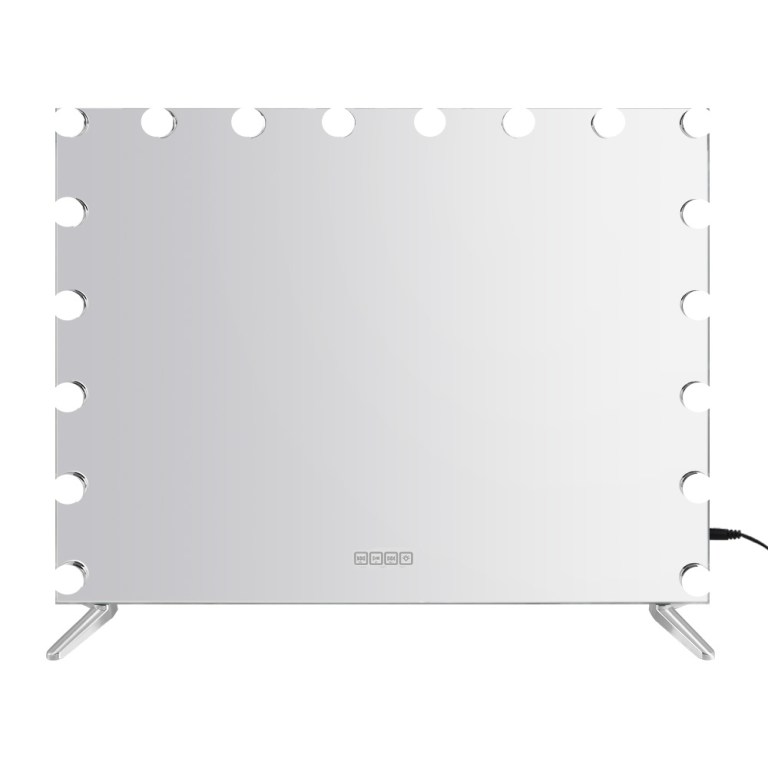 embellir bluetooth makeup mirror 80x65cm hollywood vanity with led light wall embellir bluetooth makeup mirror 80x65cm hollywood vanity with led light wall