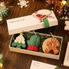 3pcs christmas scented candle gift set elk, tree, gingerbread man, 3pcs christmas scented candle gift set elk, tree, gingerbread man,