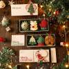3pcs christmas scented candle gift set elk, tree, gingerbread man, 3pcs christmas scented candle gift set elk, tree, gingerbread man,