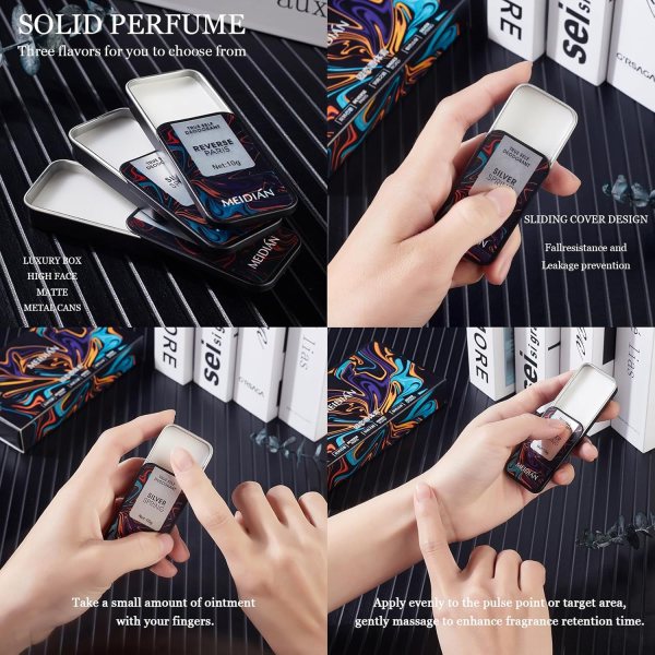 solid perfume balm set,unisex perfume,natural solid balm,lasting fragrance,easy to carry,three piece, a surprise gift for important festivals,perfect for travel use solid perfume balm set,unisex perfume,natural solid balm,lasting fragrance,easy to carry,three piece, a surprise gift for important festivals,perfect for travel use