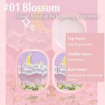 pink solid perfume set for women: 3 pack 4g portable pocket balm with natural fragrance, perfect for travel